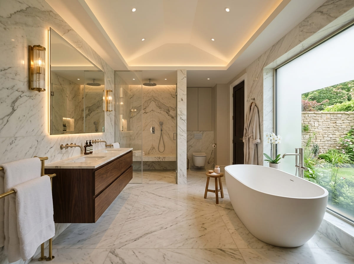 Custom Bathroom Renovation in Coupland